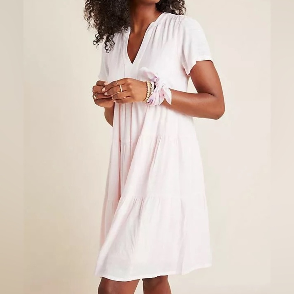 Maeve Tania Tiered Tunic Dress